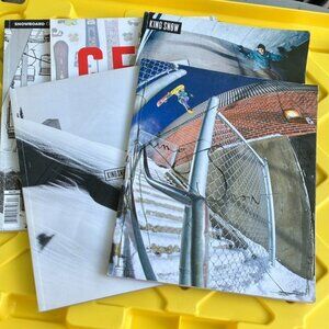 Snowboarding vintage set of 5 Magazines